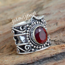 Bague homme oxydée en argent