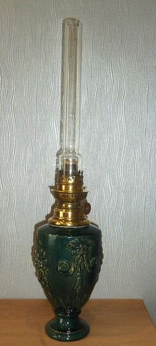 Ancienne lampe pétrole - ancienne,