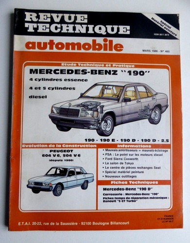 Rta revue technique automobile - revue,
