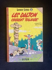 Morris - LES DALTON COURENT TOUJOURS - LUCKY LUKE 23 DOS JAUNE (1964)