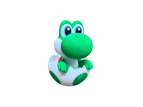 Yoshi dans son oeuf - yoshi, 3d