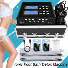Appareil de spa pour bain de pieds à double détoxification ionique avec ceinture