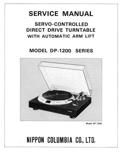 Manuel service pour denon - service,