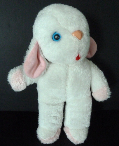 Doudou peluche mouton - j9.,