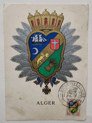 Carte postale algerie 1950 - carte, algerie,1950