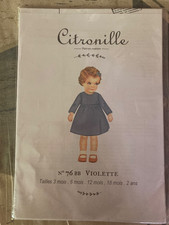 Patron  CITRONILLE   Modèle n° 76 BB, Violette..  Couture / Enfants /Bébés.