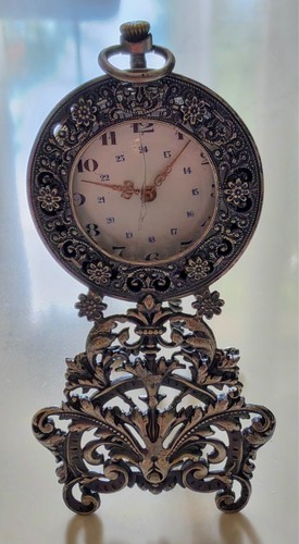 Ancien porte montre gousset - à,