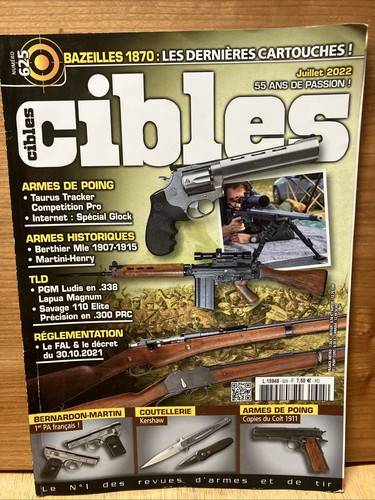 Cibles 625 revue armes à - revue,