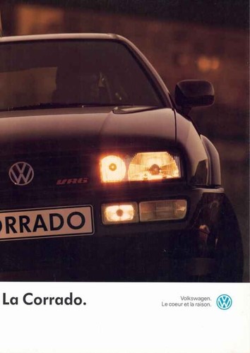 Catalogue brochure corrado - brochure, vw