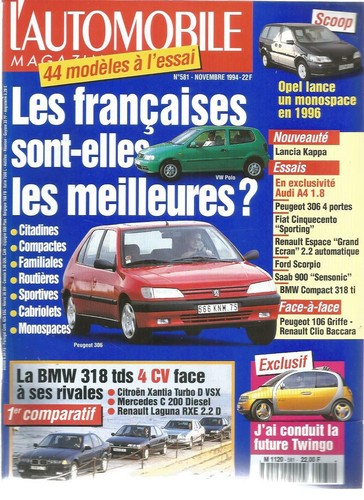 Automobile magazine 581 - magazine, n°581