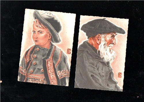 Lot carte postale - lot,