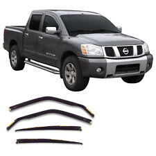 Deflecteurs D'Air / De Vent Pour Nissan Titan 2003-2015 5-Portes 4-Pcs