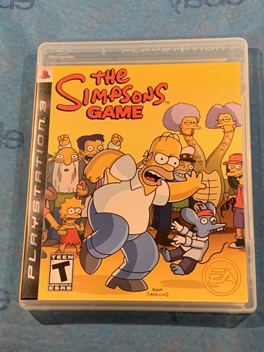 The simpsons game - simpsons, with