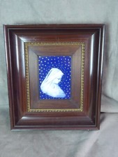 PLAQUE EN PORCELAINE DE