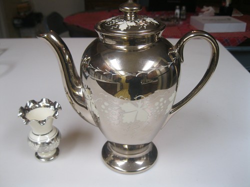 Vintage silver luster - vintage,