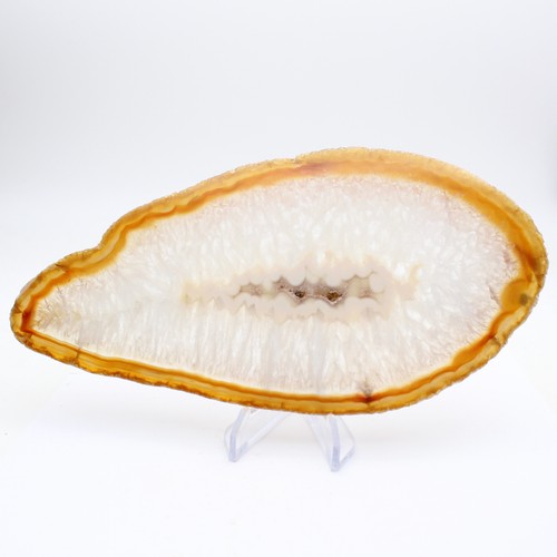 Tranche agate géante polie - tranche,