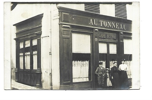 Carte photo paris - 75, au