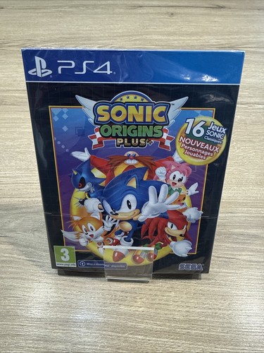 Sonic origins plus sony ps4 - sonic,