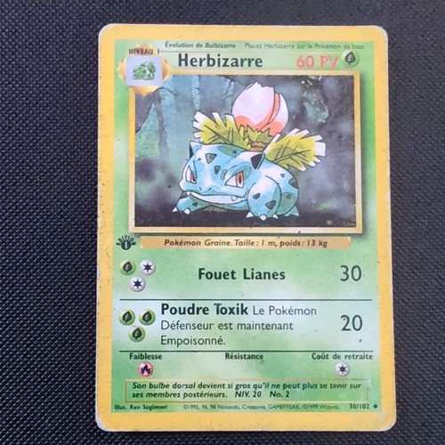 Carte pokemon herbizarre - pokemon,
