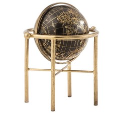 Globe terrestre déco métal