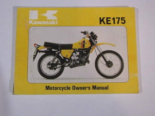 Kawasaki ke175 manuel - kawasaki,