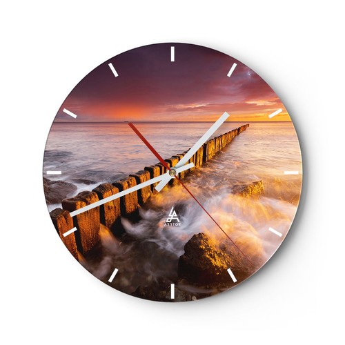 Horloge murale verre - en,