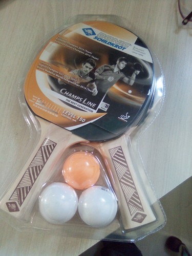 Lot raquettes de ping - de,