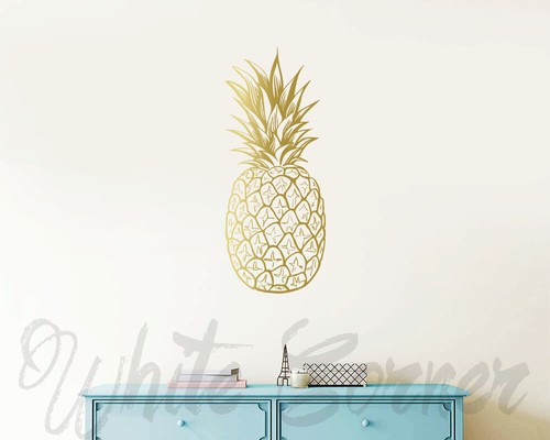 Pineapple wall decals - decals,