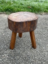 Ancien Tabouret  BAS Tripode