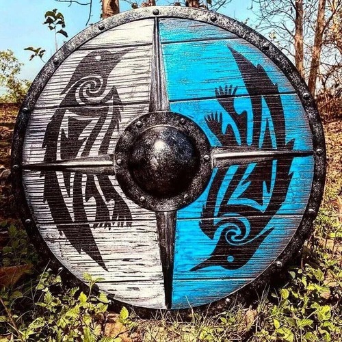 Bouclier viking médiéval
