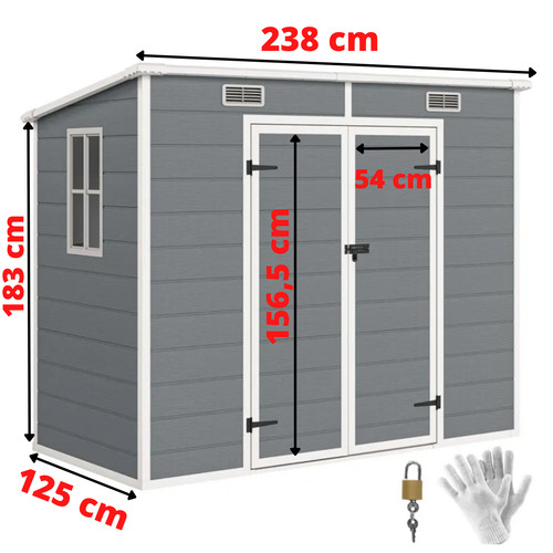 Outsunny abri jardin - outsunny,