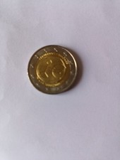 Pièce 2 euros commémorative FRANCE  10 ans de l'UEM  2009