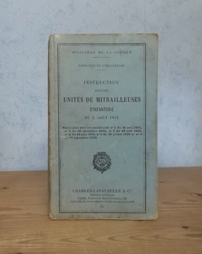 Armee materiel instruction - armee,