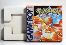 Boîte Game Boy – Pokémon Version Rouge [NFRA]