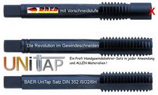 Tarauds Manuels Ensemble Baer Taraud M8 Lot Unitap Foret Taraud