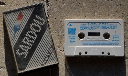 Cassette audio michel - -, sardou