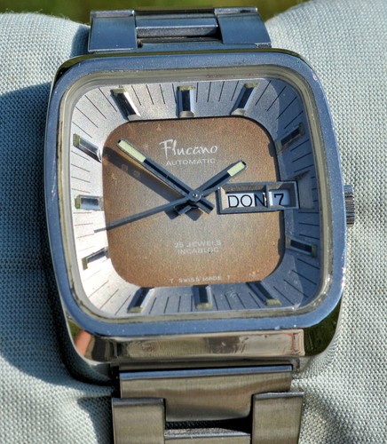 Montre acier flucano - acier,