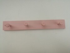 Patère 4 Crochets Rose chambre enfant fille