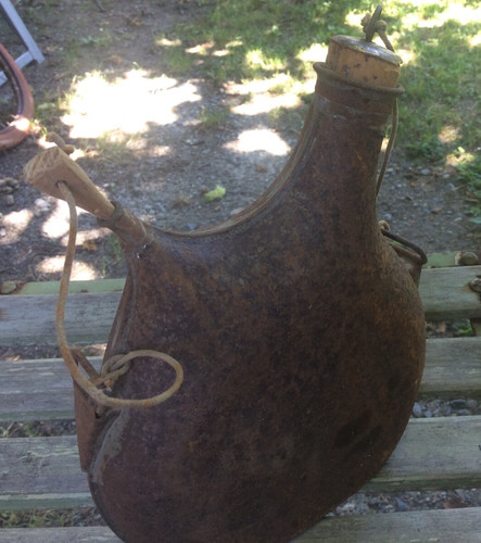Rare bidon gourde - bidon, militaire