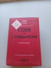 CODE DE L URBANISME AUX EDITIONS DALLOZ  23 E EDITION ANNEE 2020 COMME NEUF