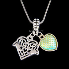 Claddagh Coeur Sirène Poisson Scale Irlandais Noeud Celtique Écossais Collier