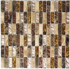 Mosaïque baguette cristal