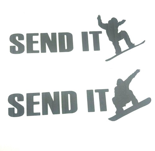 Send snowboard jump vinyle - it,