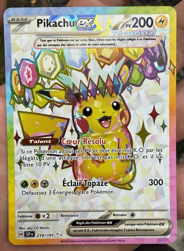 Carte pokémon pikachu - pokémon,
