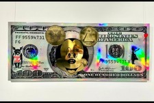 Van Apple,tableaux XXL, Banksy'Mouse