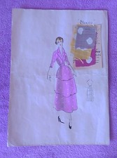 Dessin Original Et Echantillon