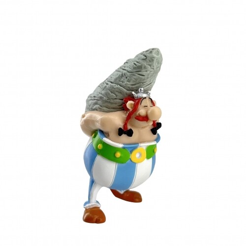 Obelix avec menhir - obelix,