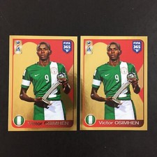 Victor Osimhen Rookie RC Lot 2 Sticker Panini Fifa 365 2016 2017 (16-17) #214