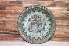 Ancien plat en métal