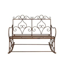 Banc à bascule fer cœur